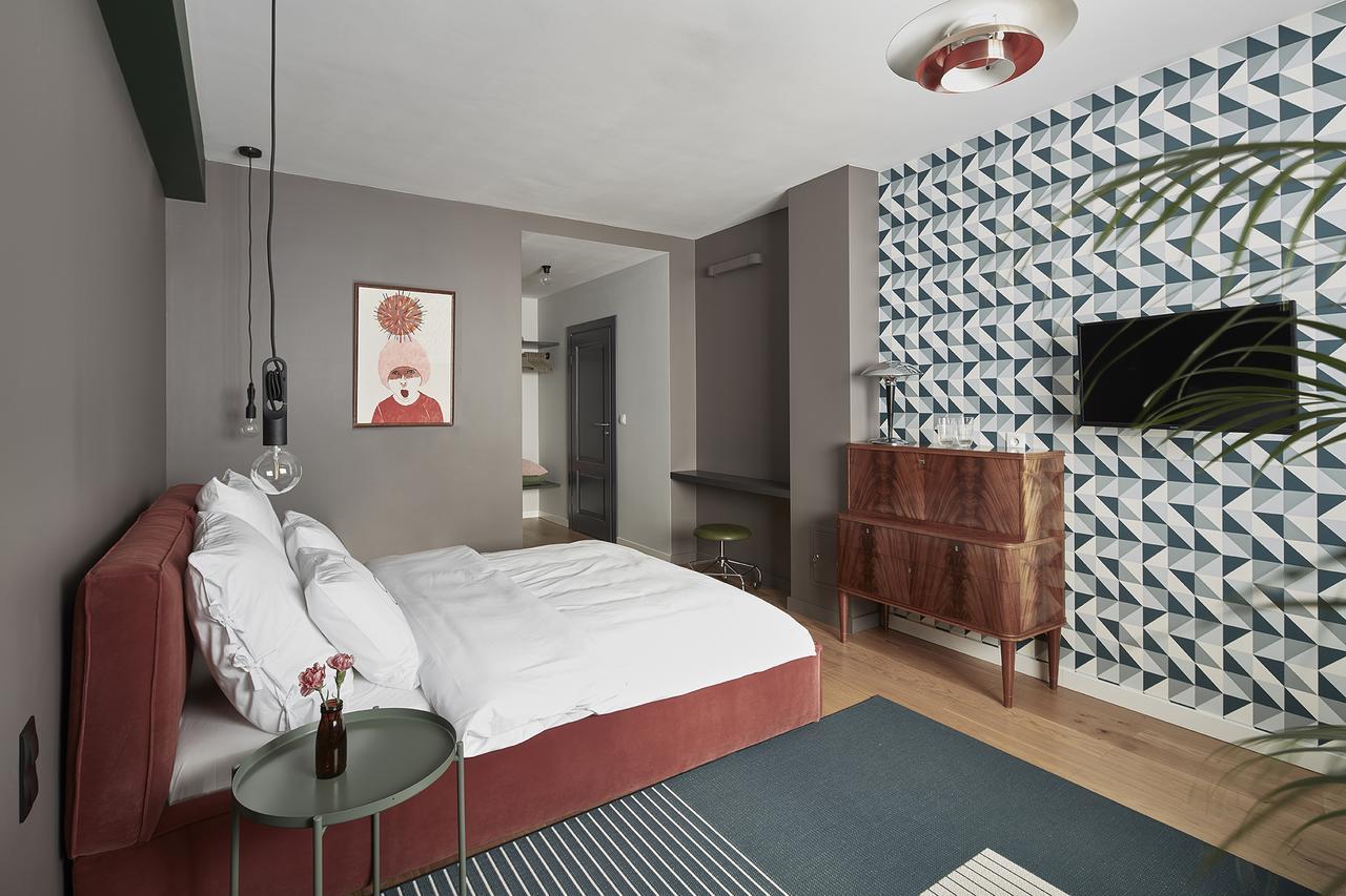 Bez Kantów Boutique Rooms Varsóvia Exterior foto