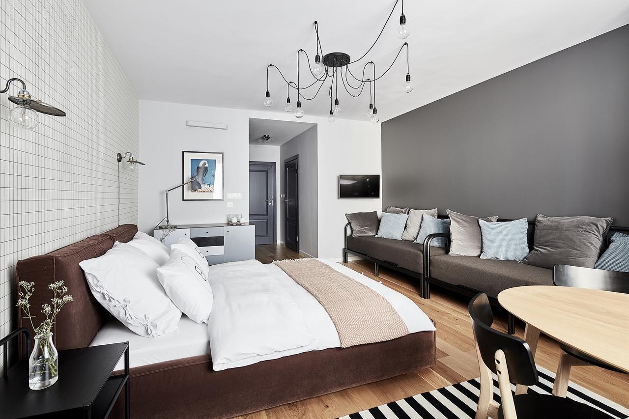 Bez Kantów Boutique Rooms Varsóvia Exterior foto